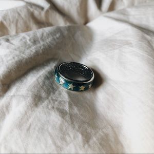 Silver Star Mood Ring